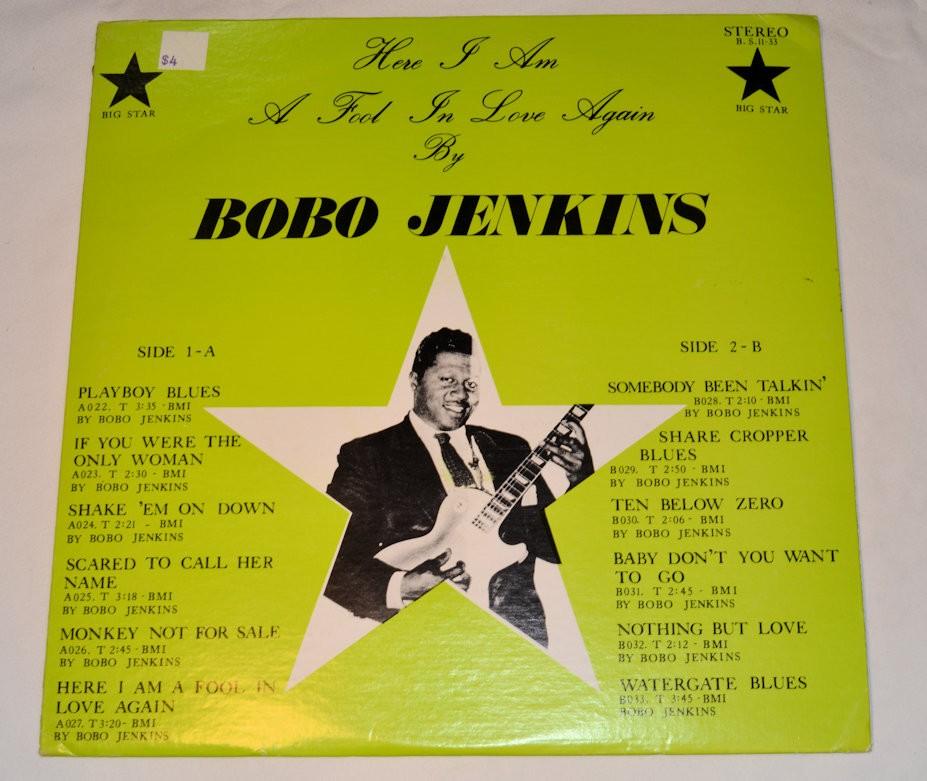 Jenkins, Bobo - Here I Am A Fool In Love Again