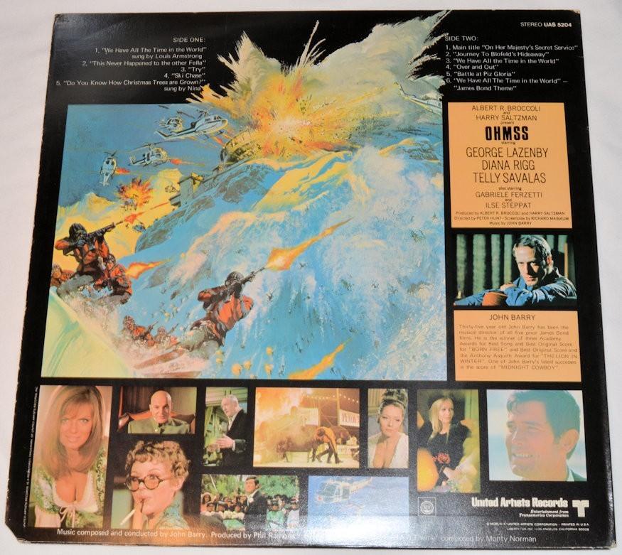 Soundtrack - On Her Majesty's Secret Service