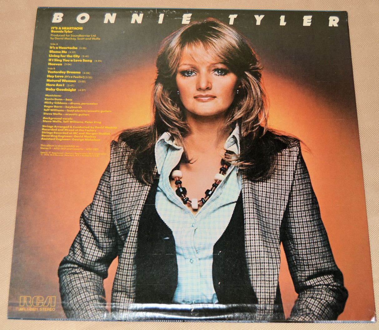 Tyler, Bonnie - It's A heartache