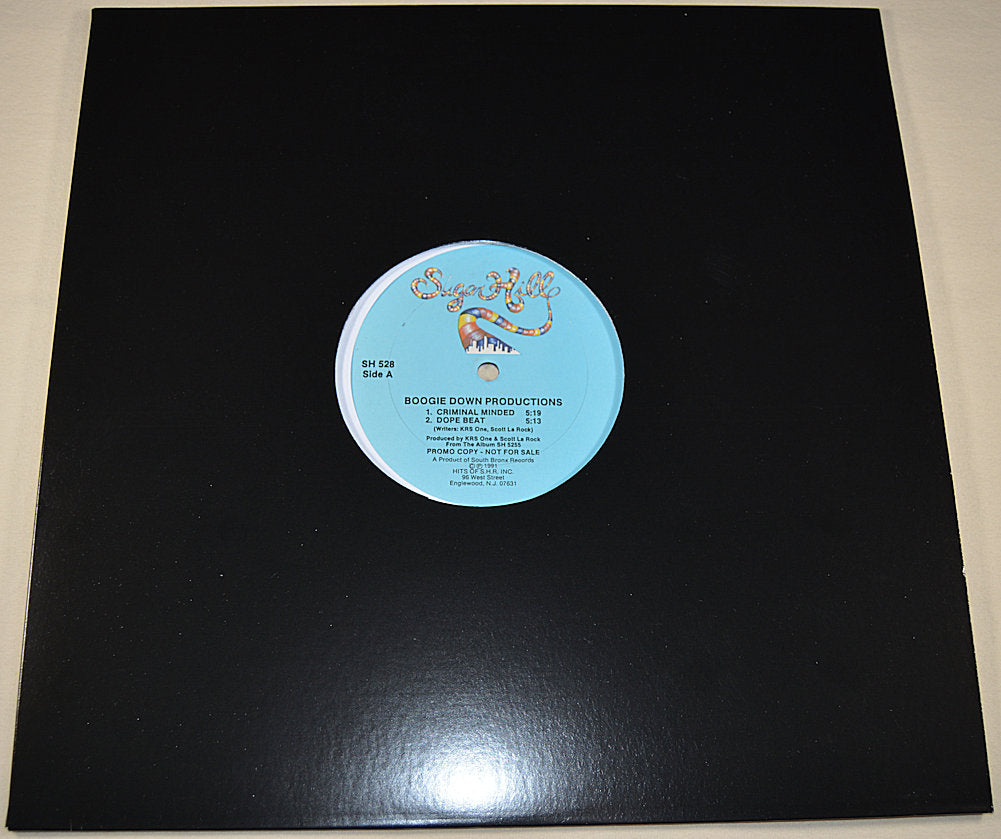 Boogie Down Productions ββ Criminal Minded / Dope Beat