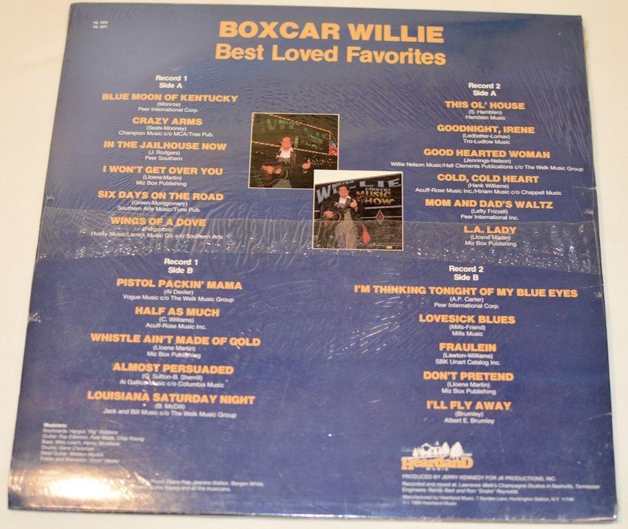 Boxcar Willie - Best Loved Favorites