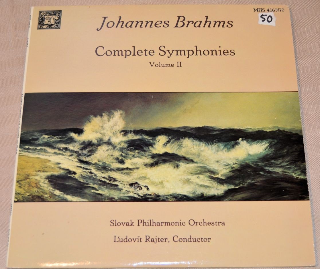 Brahms - Complete Symphonies Vol. II, Slovak Philharmonic - Ludovit Rajter