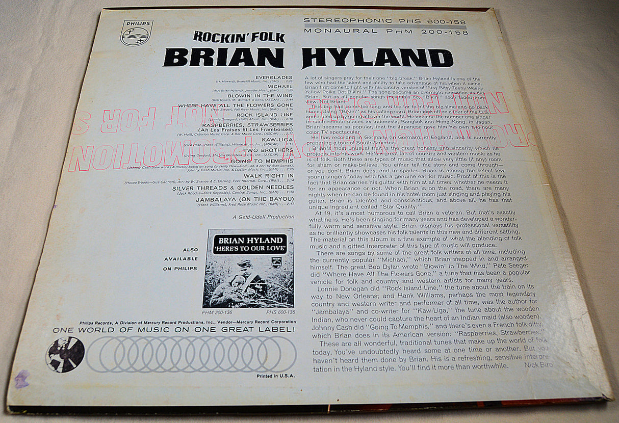 Hyland, Brian - Rockin' Folk
