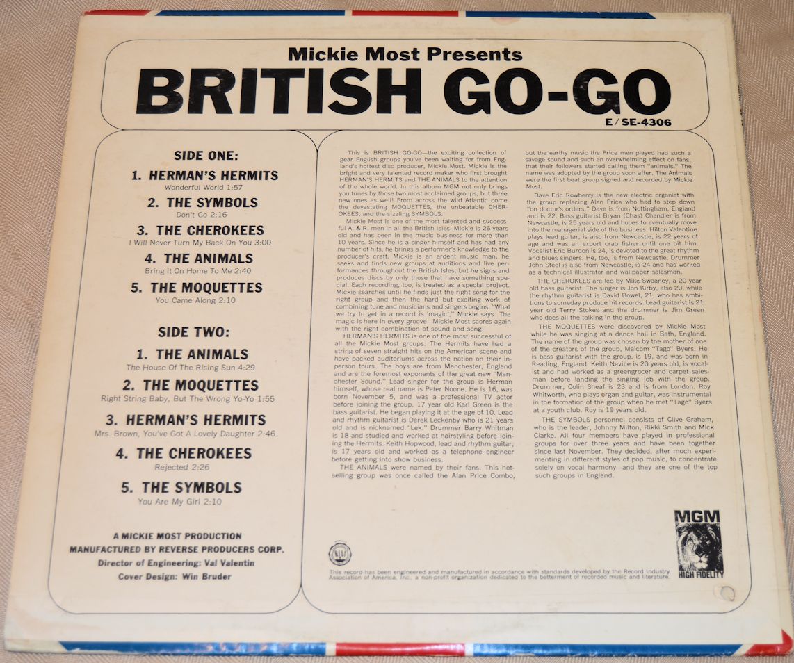 Various - Mickie Most - British Go-Go