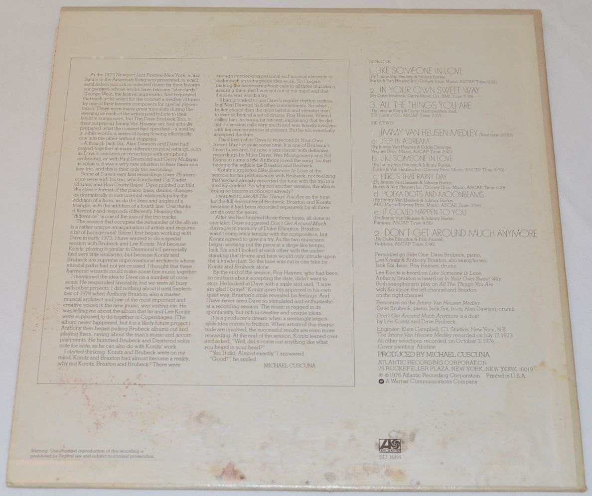 Brubeck, Dave - All The Things We Are