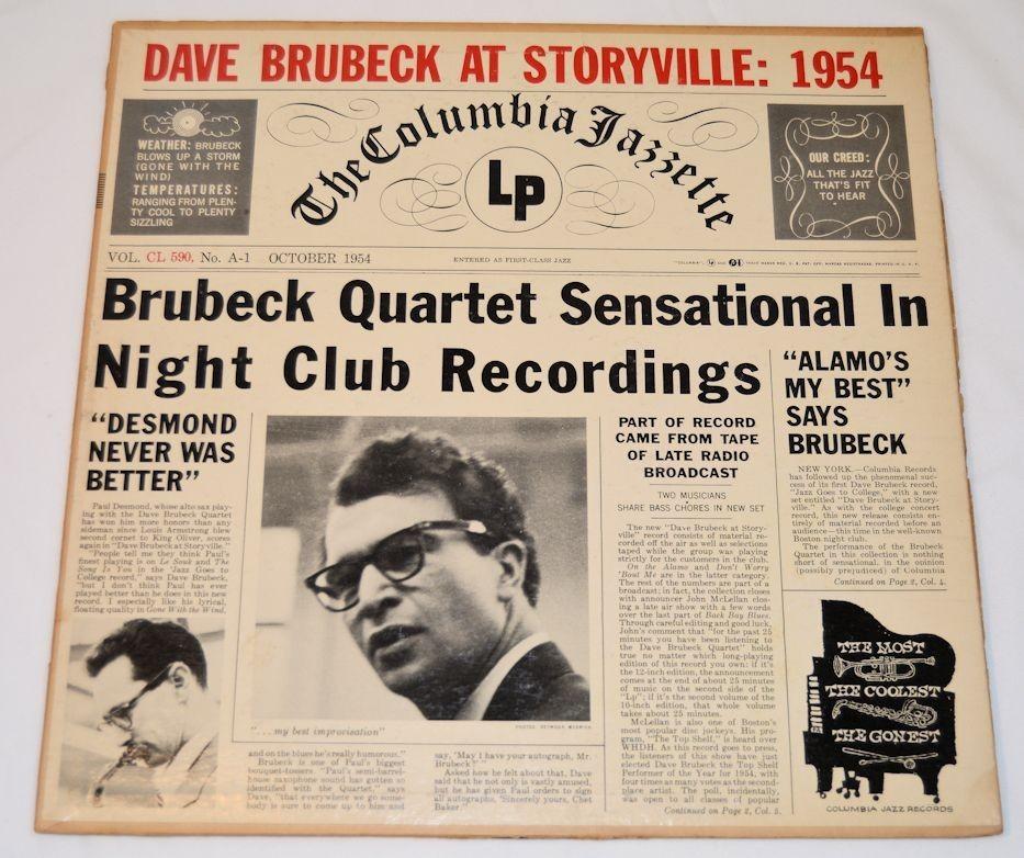 Brubeck, Dave - At Storyville: 1954