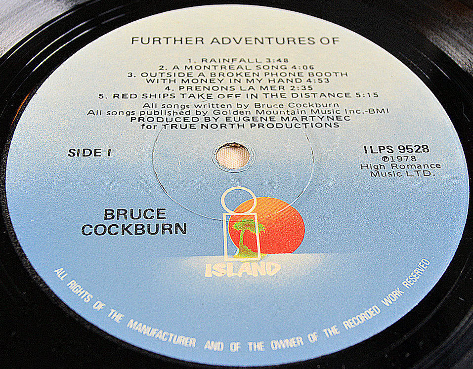 Cockburn, Bruce - Further Adventures Of