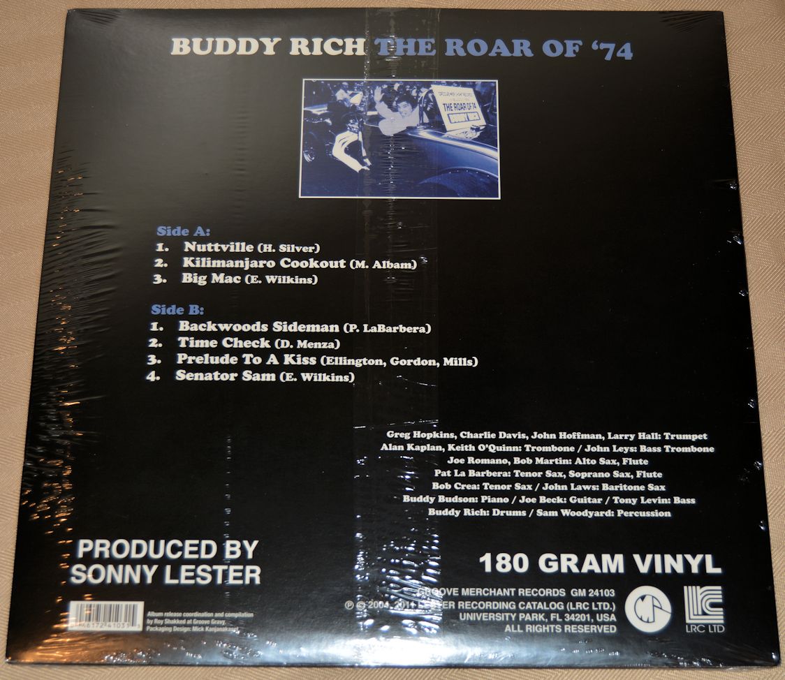 Rich, Buddy - The Roar of '74