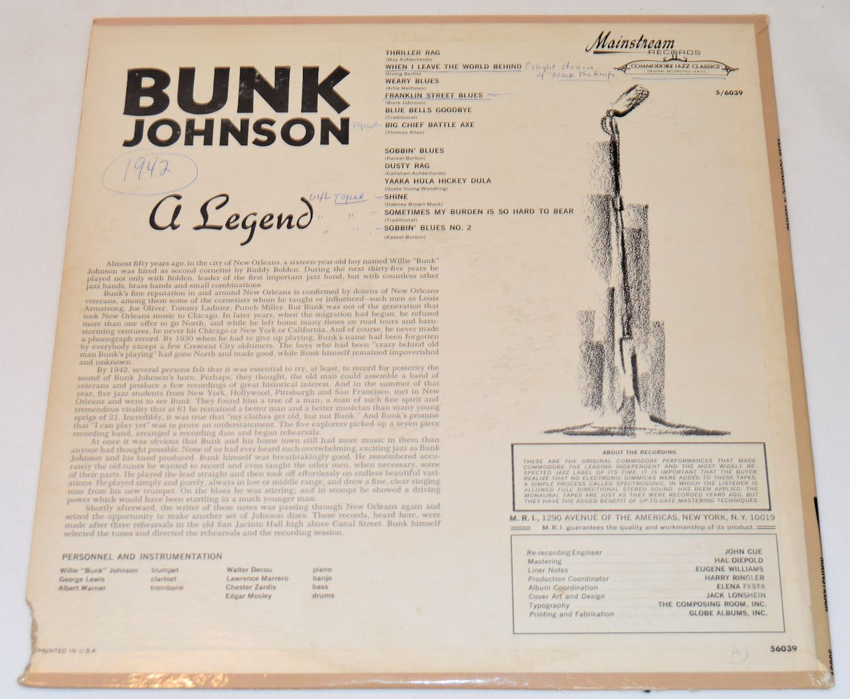 Johnson, Willie - A Legend