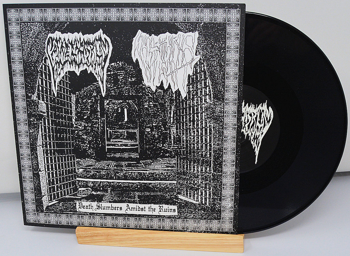 Candelabrum / Sulphuric Night – Death Slumbers Amidst The Ruins