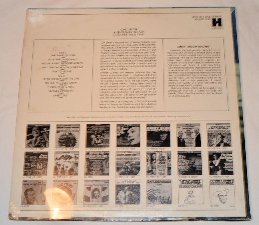 Smith, Carl - A Gentleman In Love