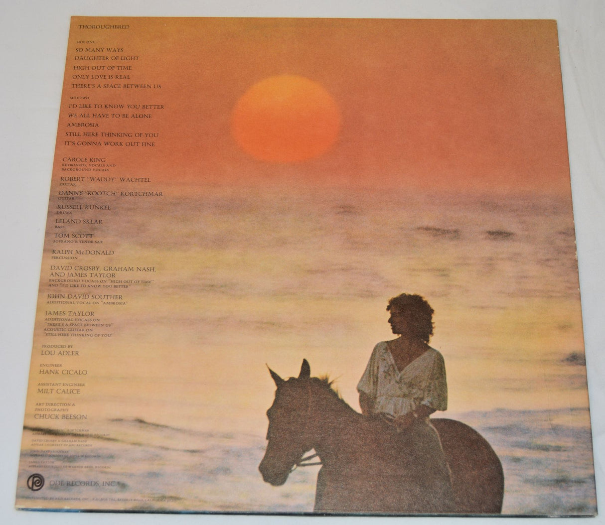 King, Carole - Thoroughbred