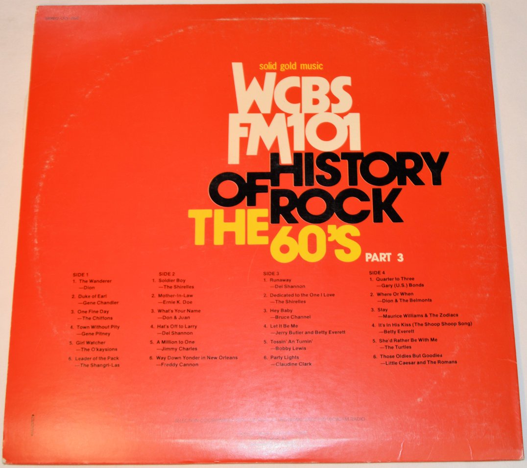 Various - History of Rock 60's