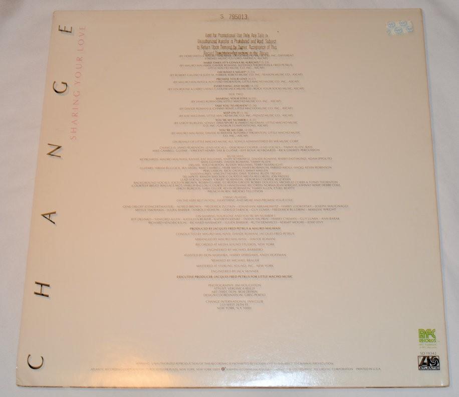 Change - Sharing Your Love