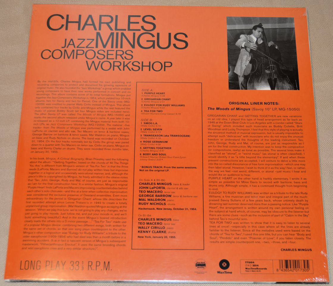 Mingus, Charles - Jazz Composers Workshop