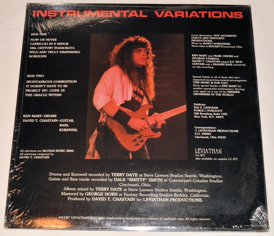 Chastain, David - Instrumental Variations