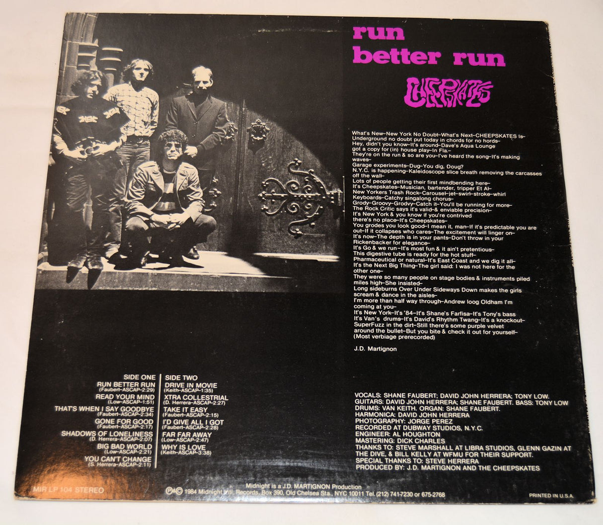 Cheepskates, The - Run Better Run