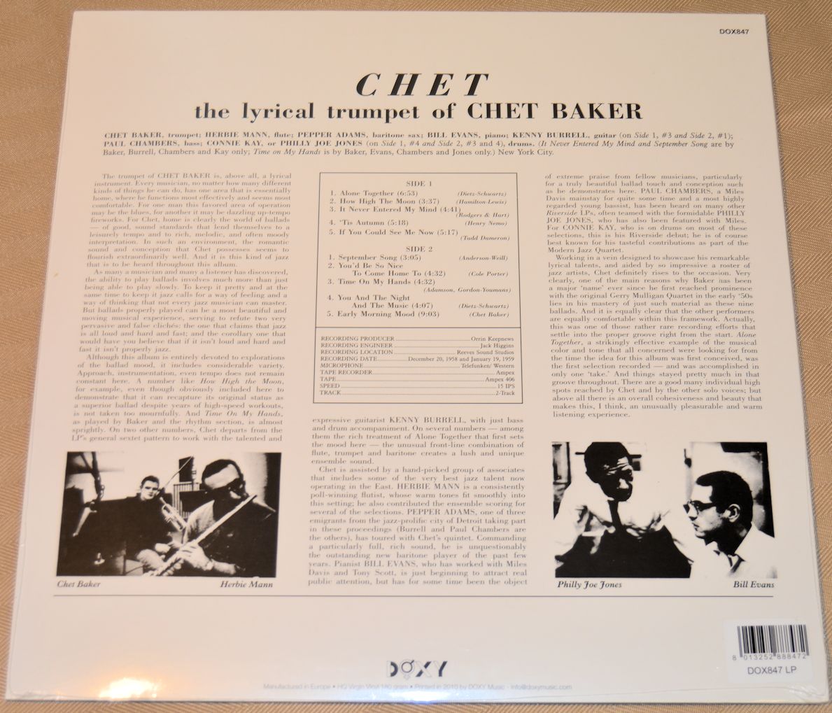 Baker, Chet - Lyrical Trumpet Of