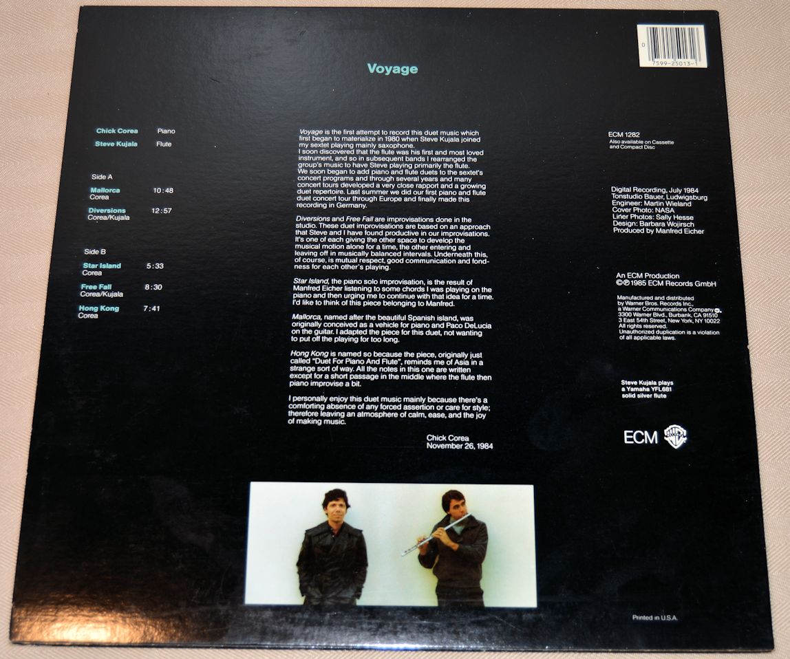 Corea, Chick/Kujala, Steve - Voyage