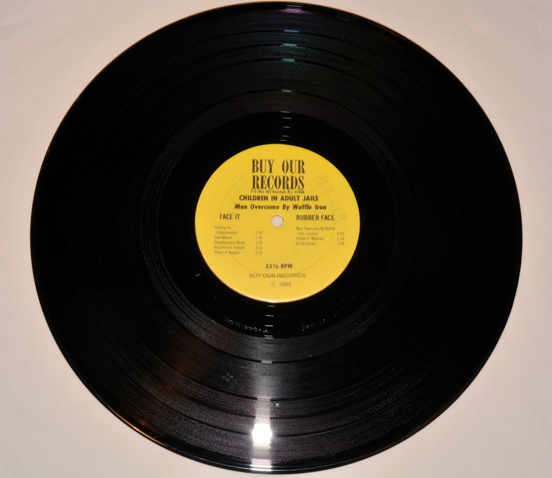 Children In Adult Jails - Man Overcome By Waffle Iron