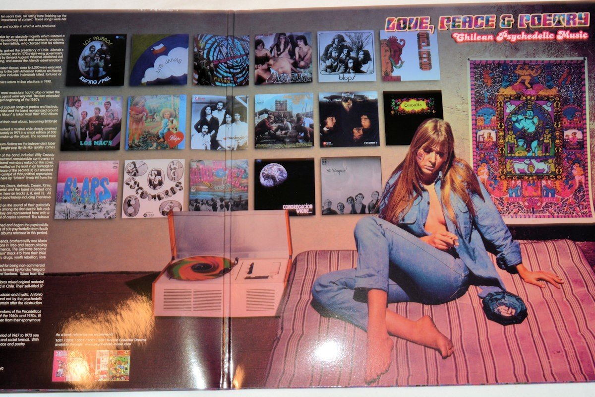 Various - Love, Peace & Poetry - Chilean Psychedelic Music