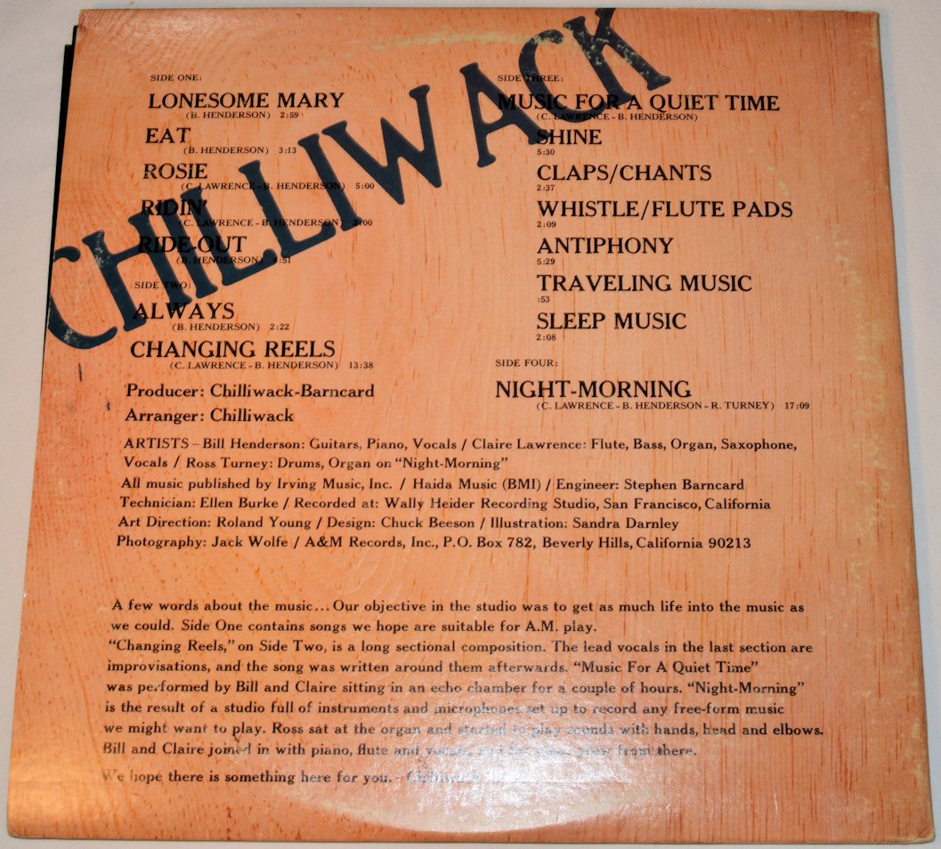 Chilliwack - Chilliwack