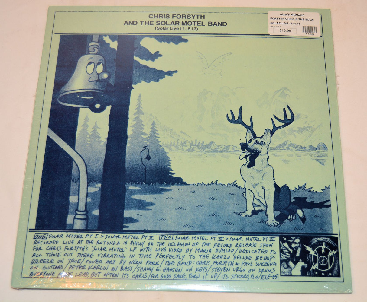 FORSYTH,CHRIS & THE SOLAR MOTEL - SOLAR LIVE 11.15.13