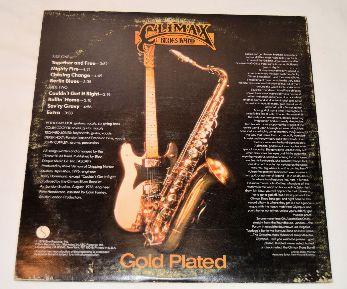 Climax Blues Band - Gold Plated