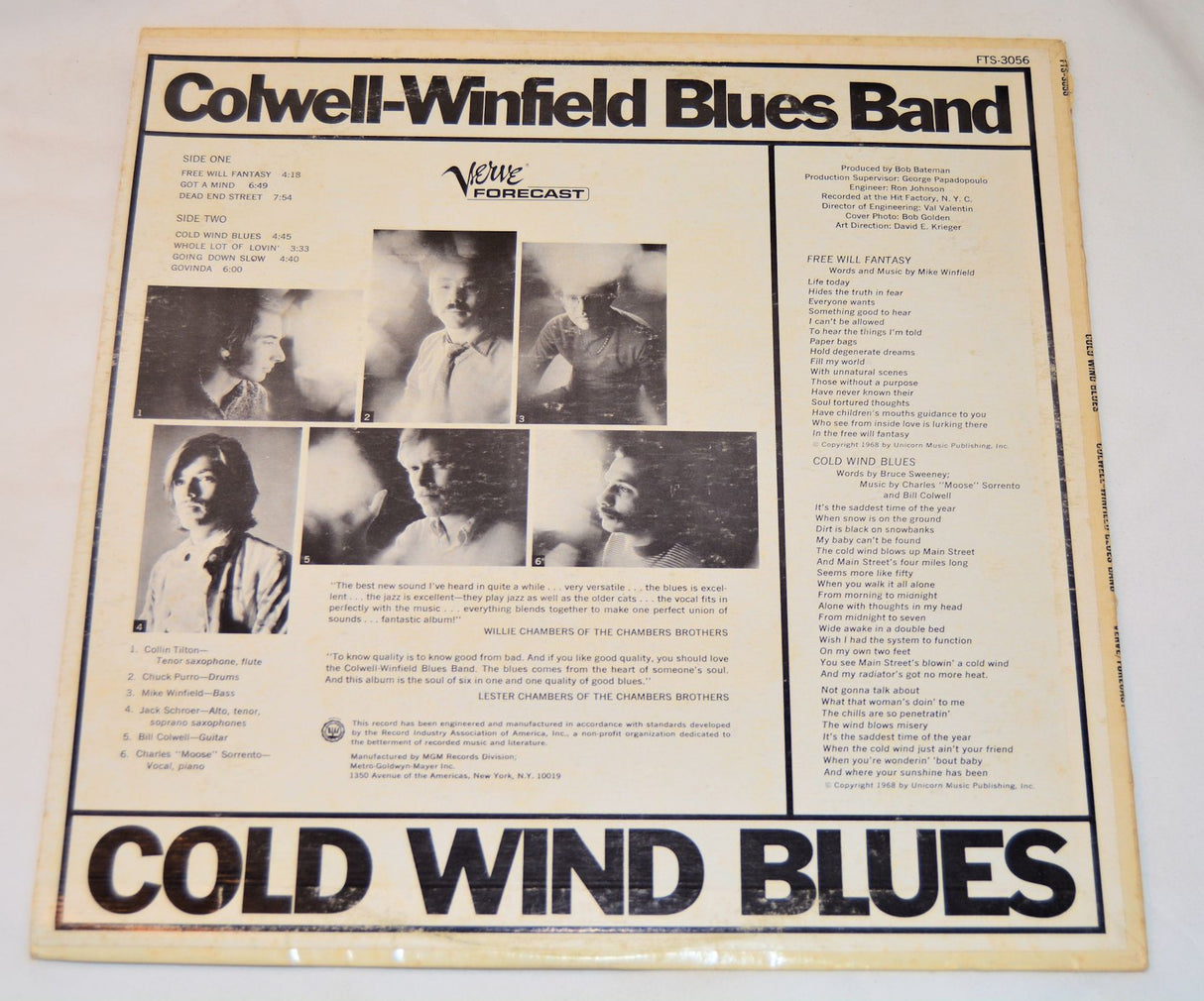 Colwell-Winfield Blues Band - Cold Wind Blues