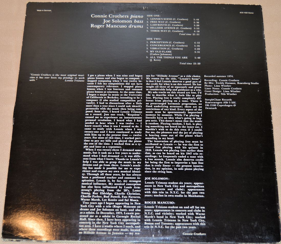 Crothers, Connie - Perception