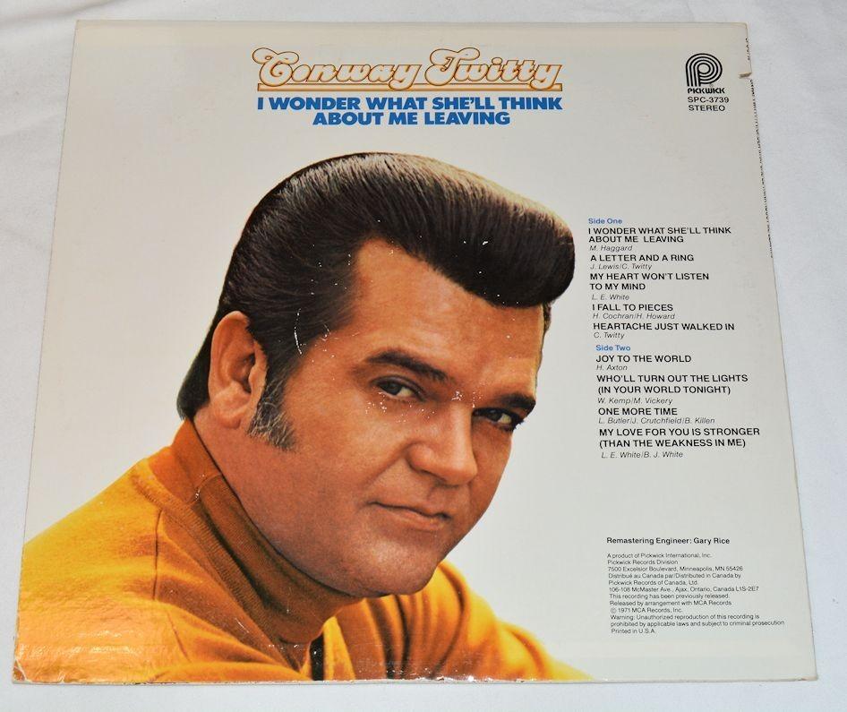 Twitty, Conway - I Wonder