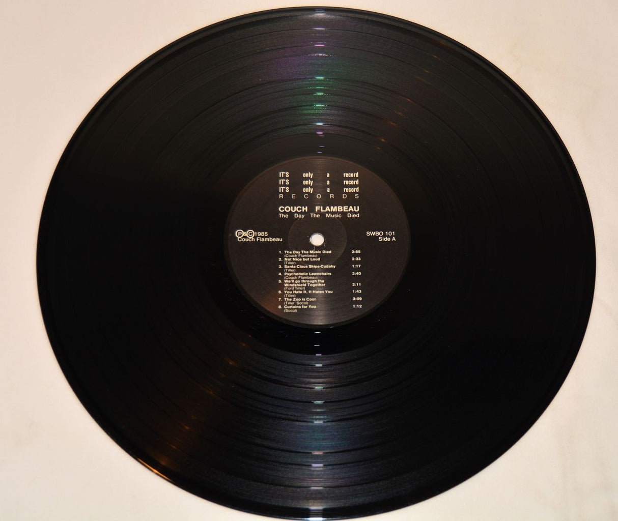 Couch Flambeau - The Day The Music Died