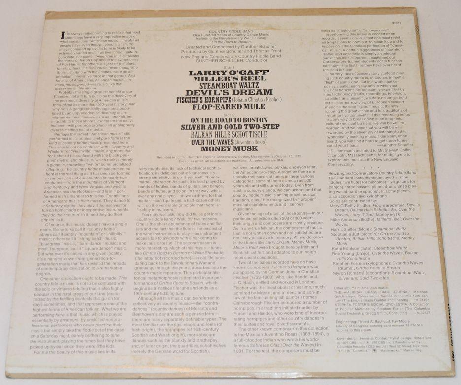 Country Fiddler Band - One Hundred Years