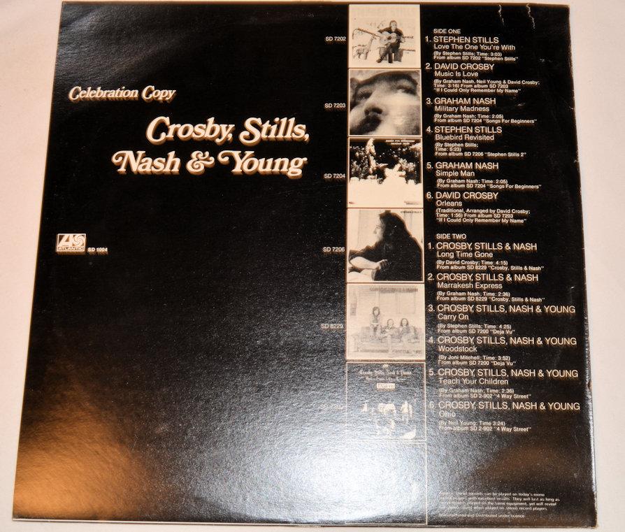 Crosby, Stills Nash & Young - Month Celebration Copy