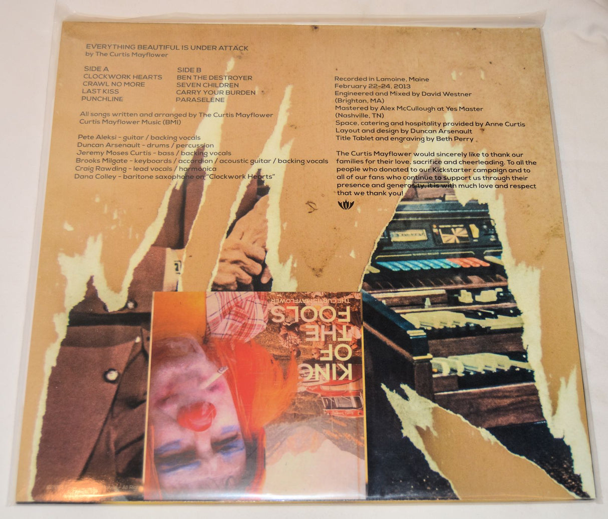 Curtis Mayflower, The - Everything Beautiful Is Under Attack