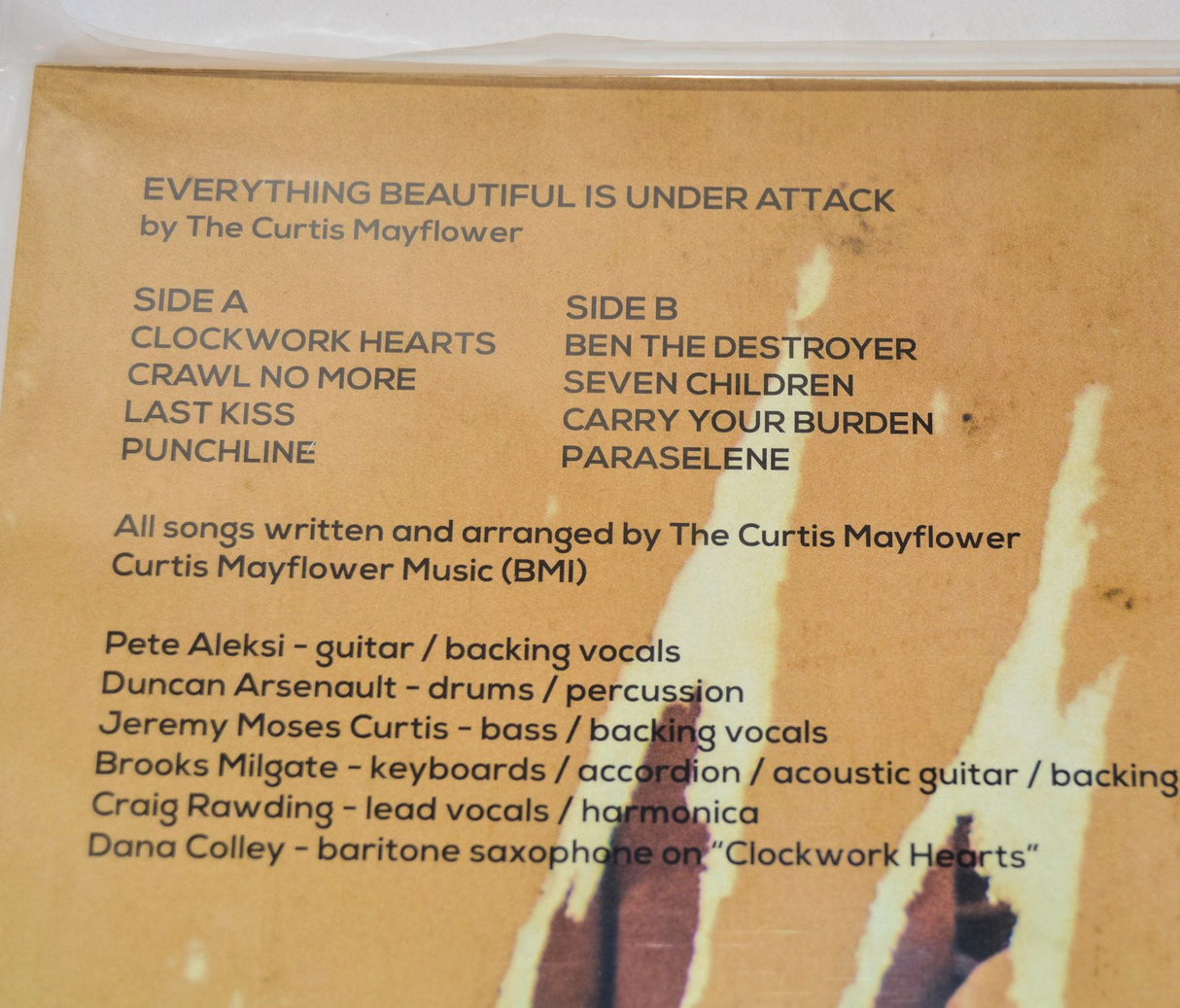 Curtis Mayflower, The - Everything Beautiful Is Under Attack