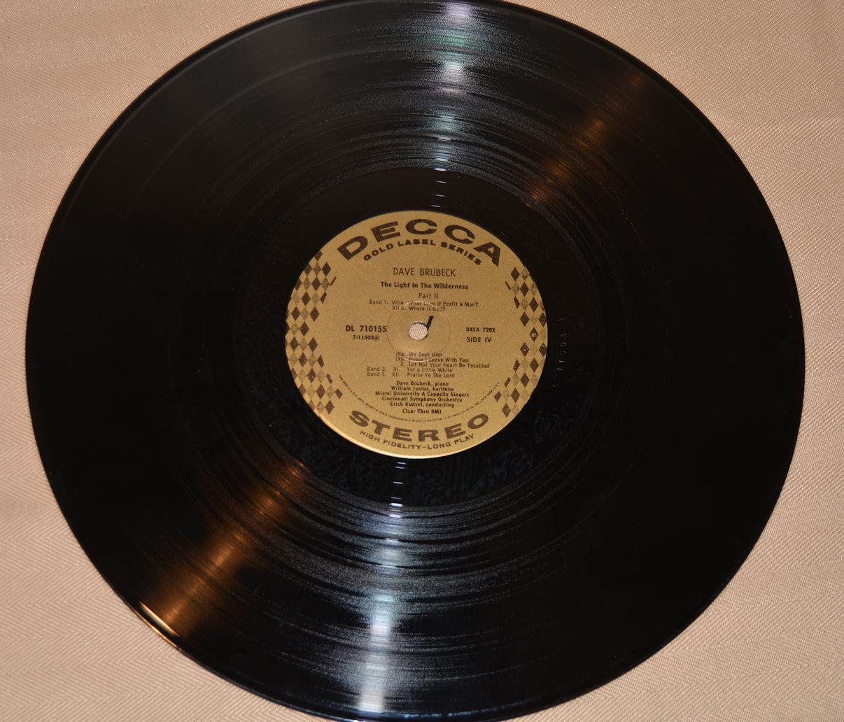 Brubeck, Dave - The Light In The Wilderness