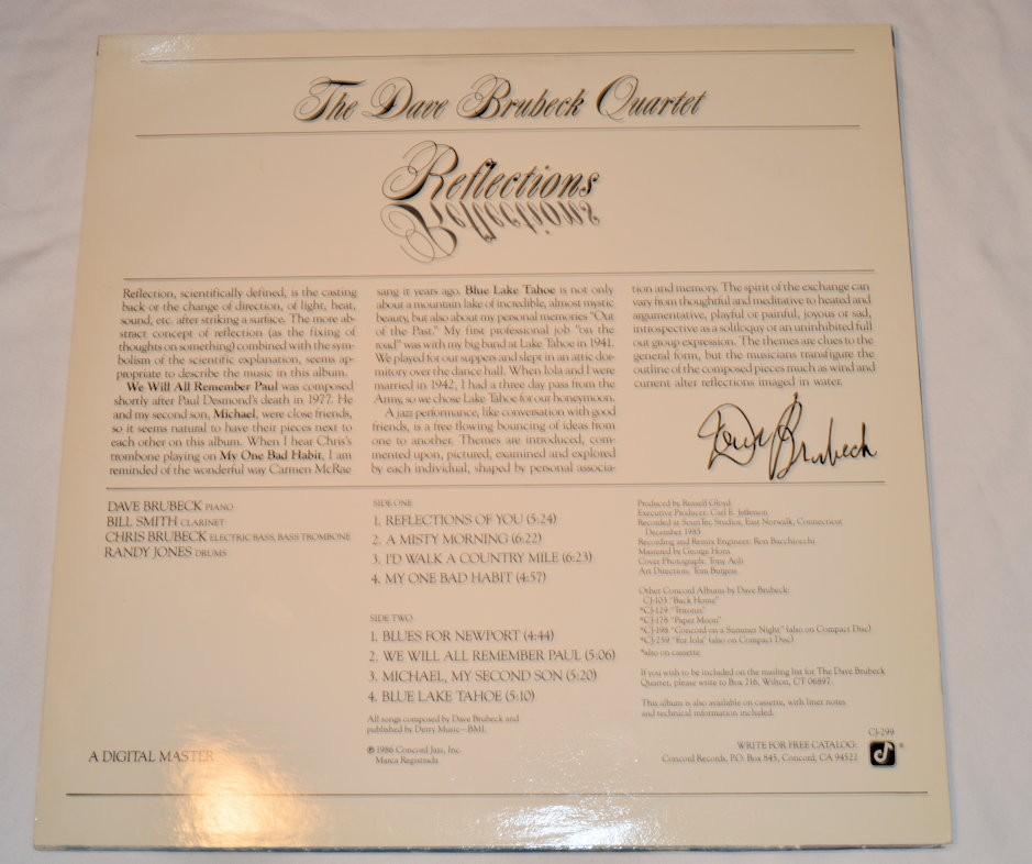 Brubeck, Dave - Reflections
