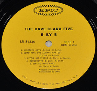 Dave Clark Five - 5 By 5