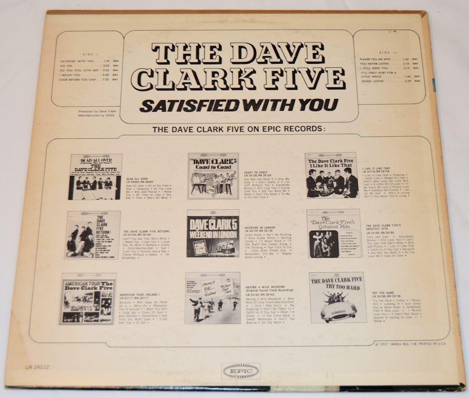 Dave Clark Five - Satisfied With You