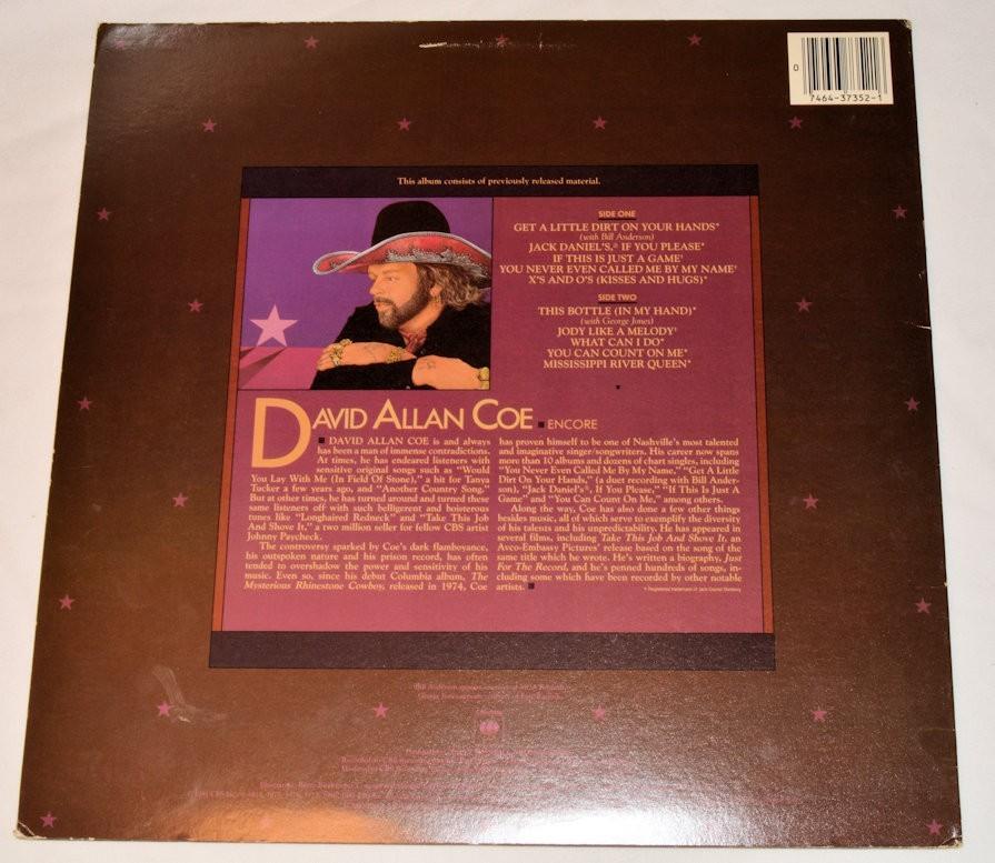 Coe, David Allan - Encore