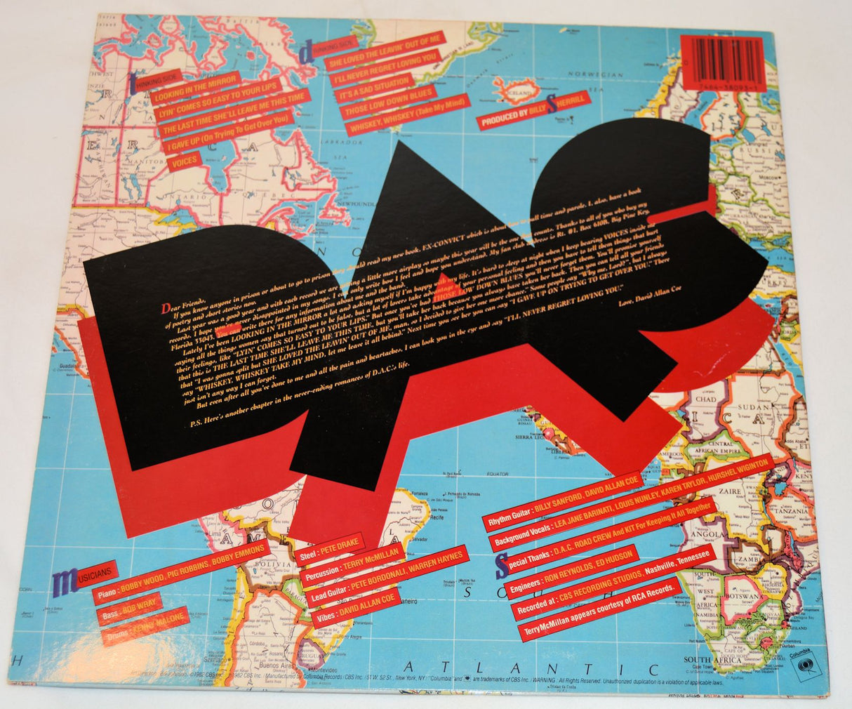 Coe, David Allan - D.A.C.