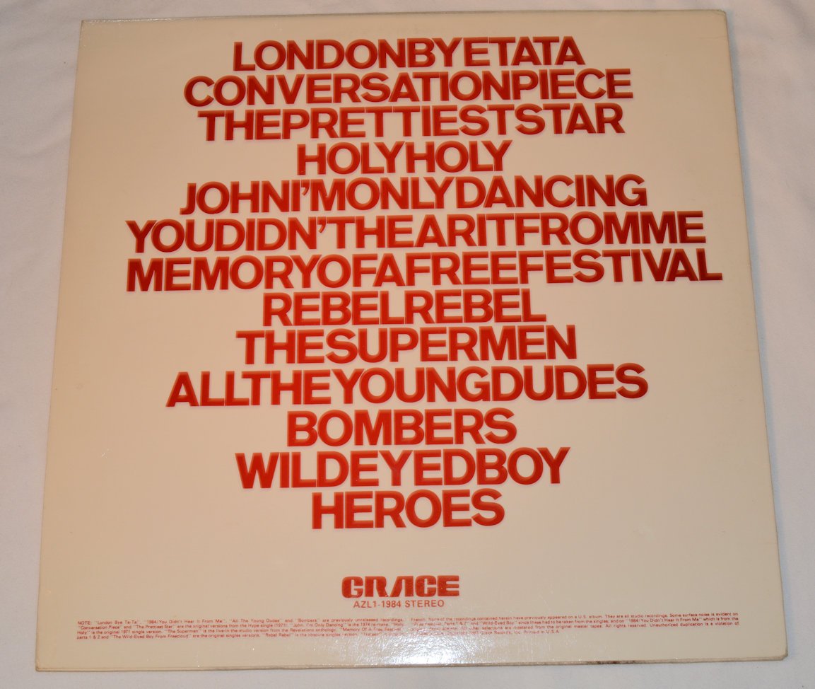 Bowie, David - Changes Three