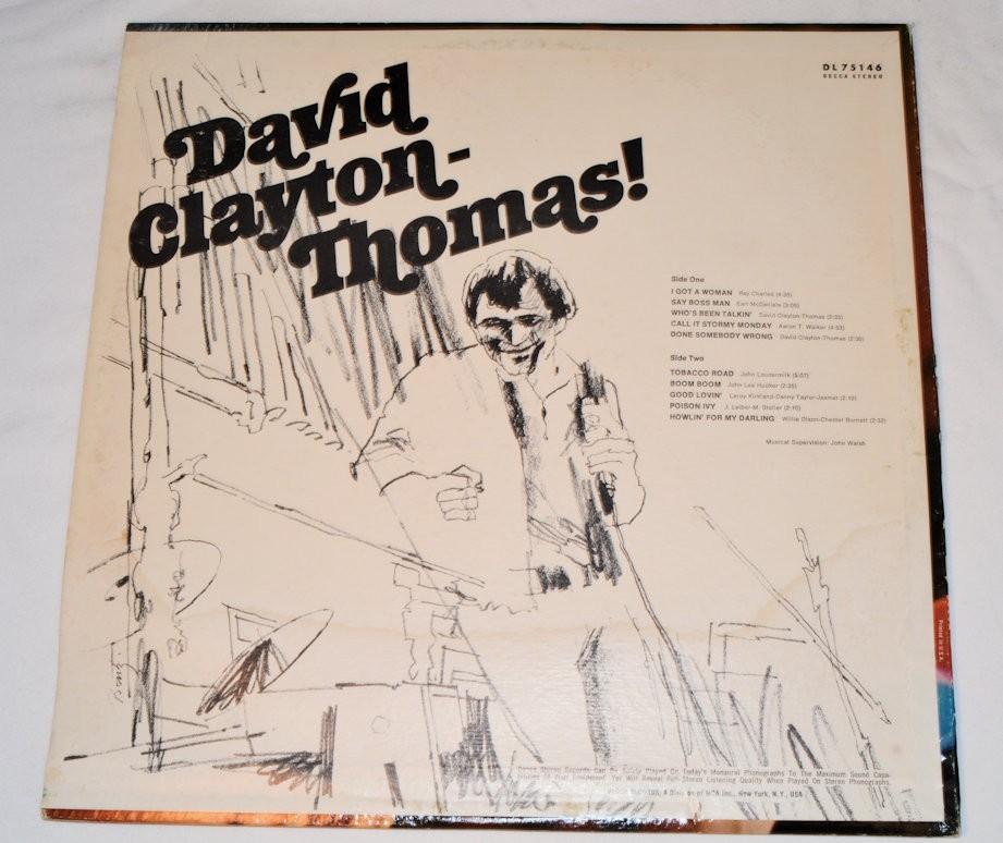 Clayton-Thomas, David - David Clayton-Thomas