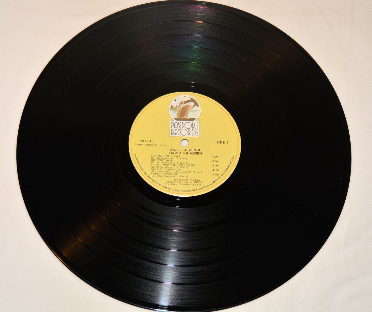Johansen, David - Sweet Revenge