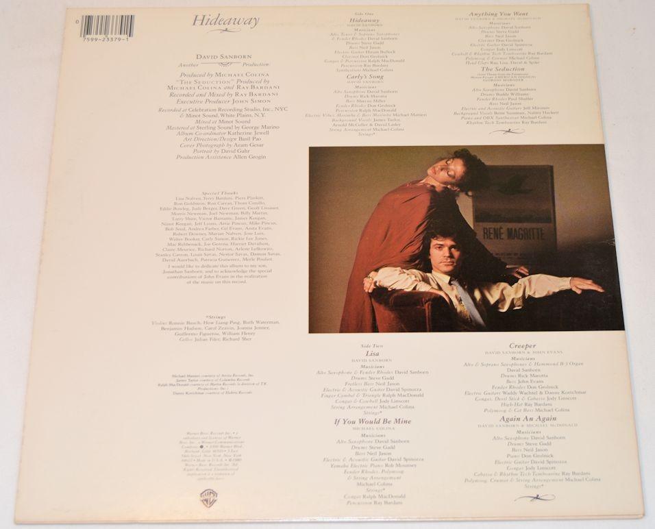 Sanborn, David - Hideaway