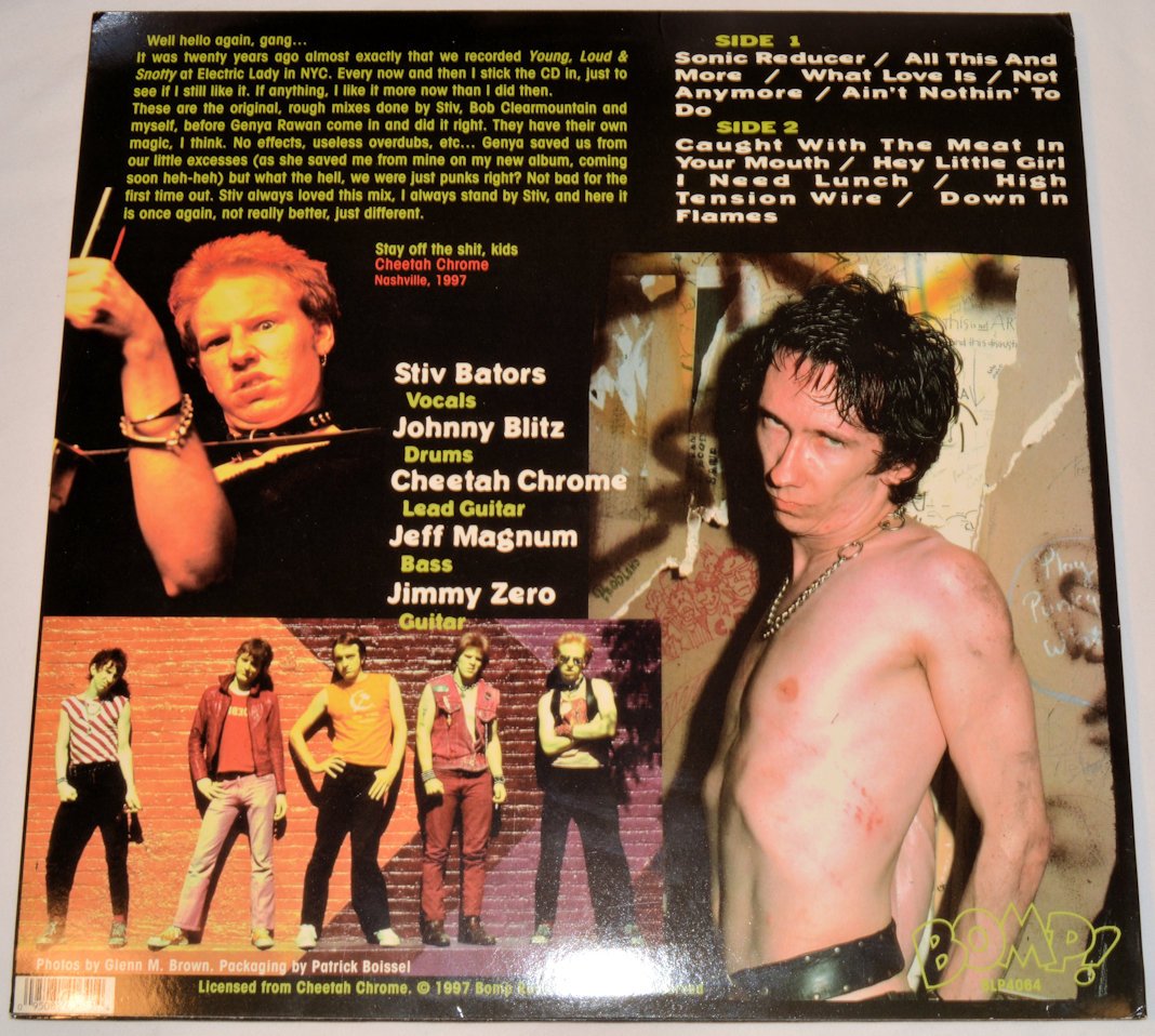 Dead Boys - Younger, Louder & Snottier