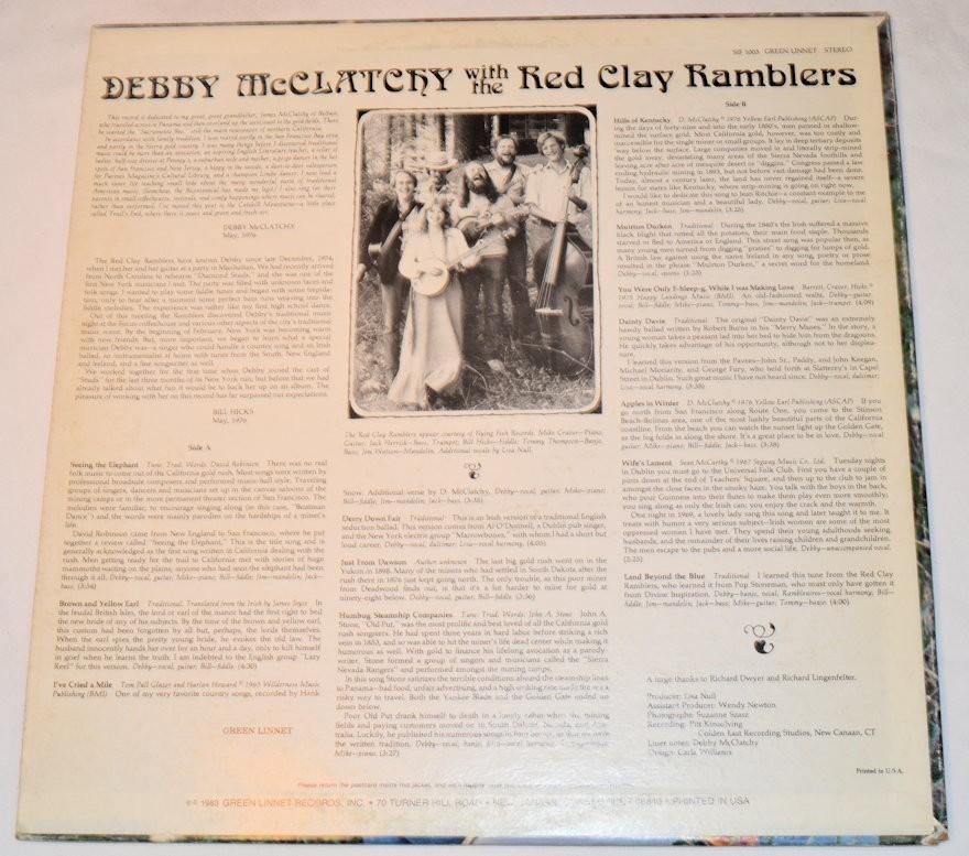 McClatchy, Debbie - With The Red Clay Ramblers