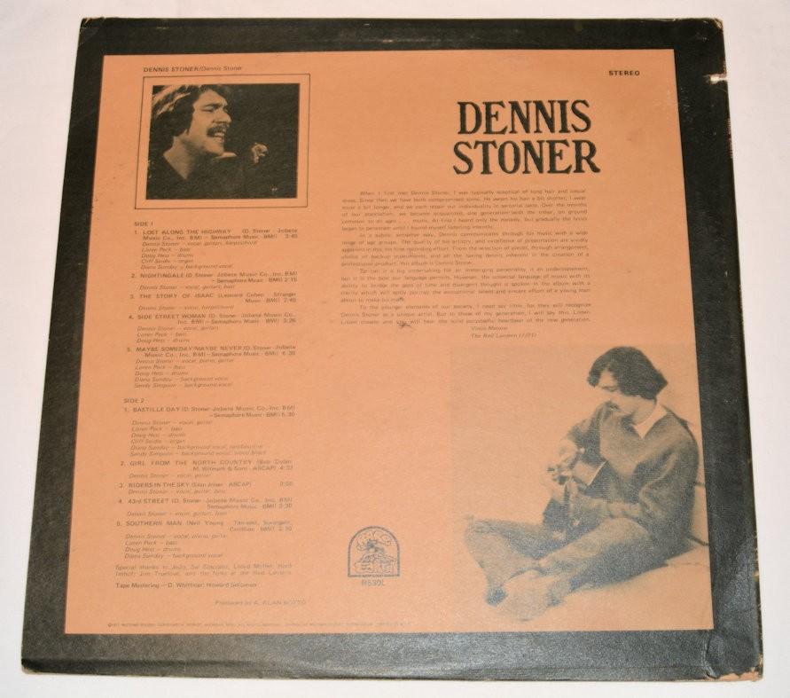 Stoner, Dennis - Dennis Stoner