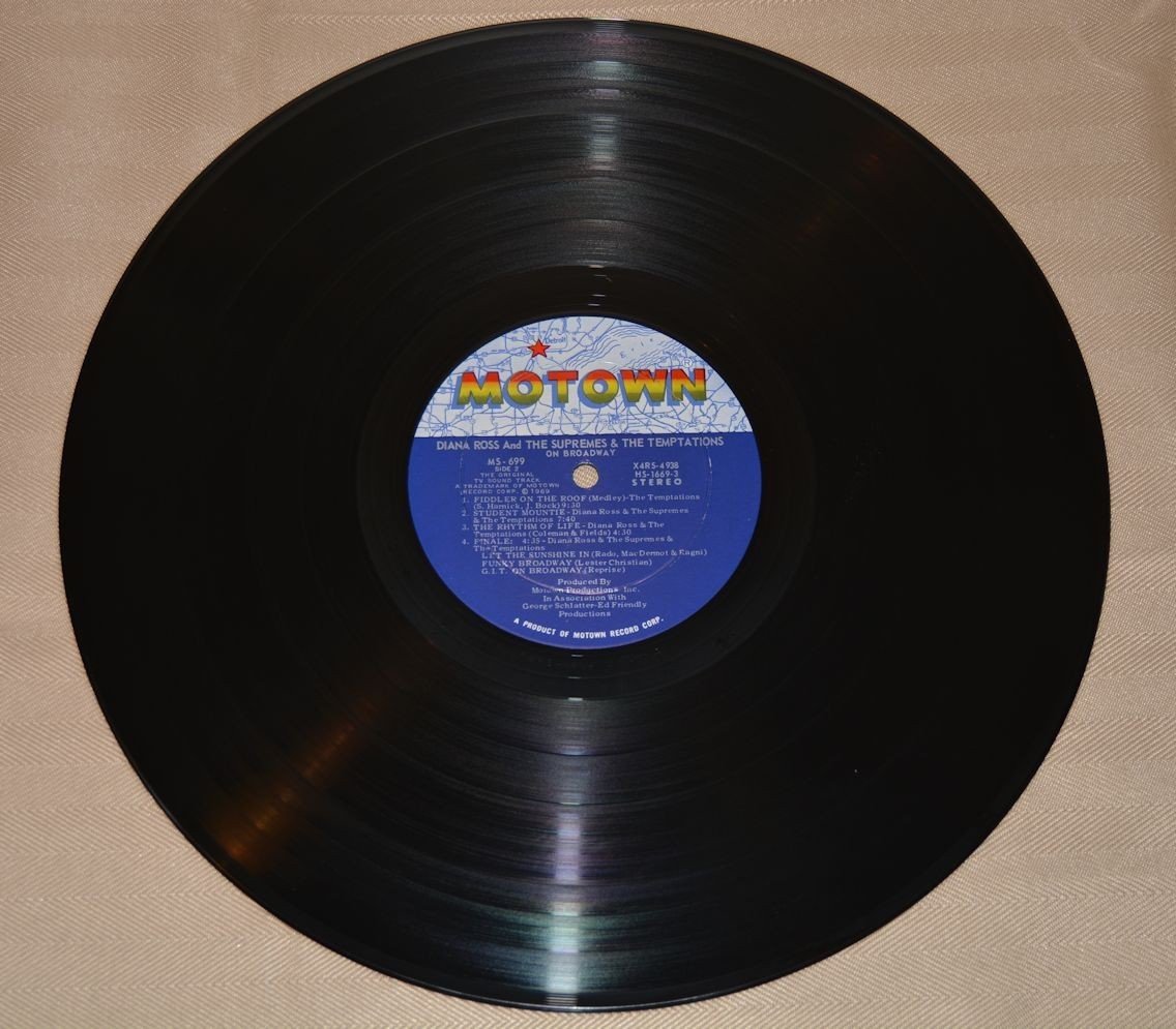 Ross/Supremes/Temptations - On Broadway